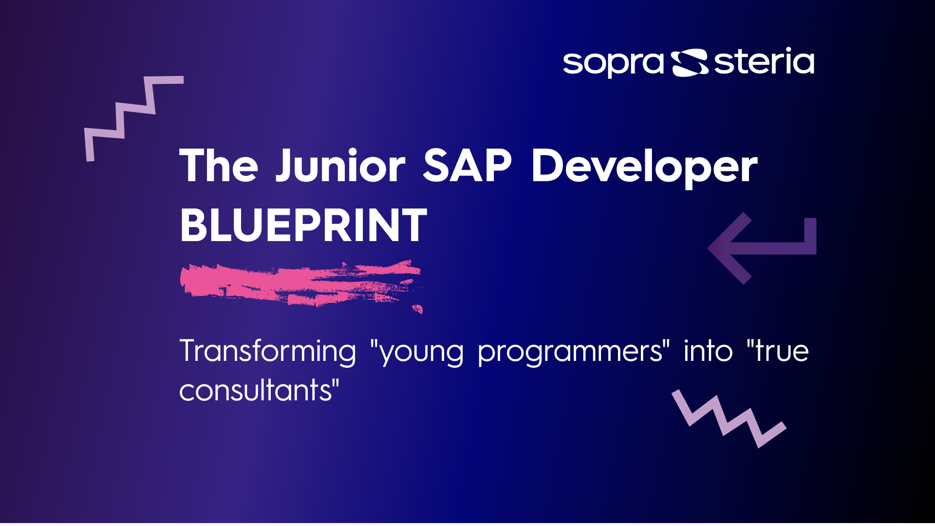 The Junior SAP Developer Blueprint